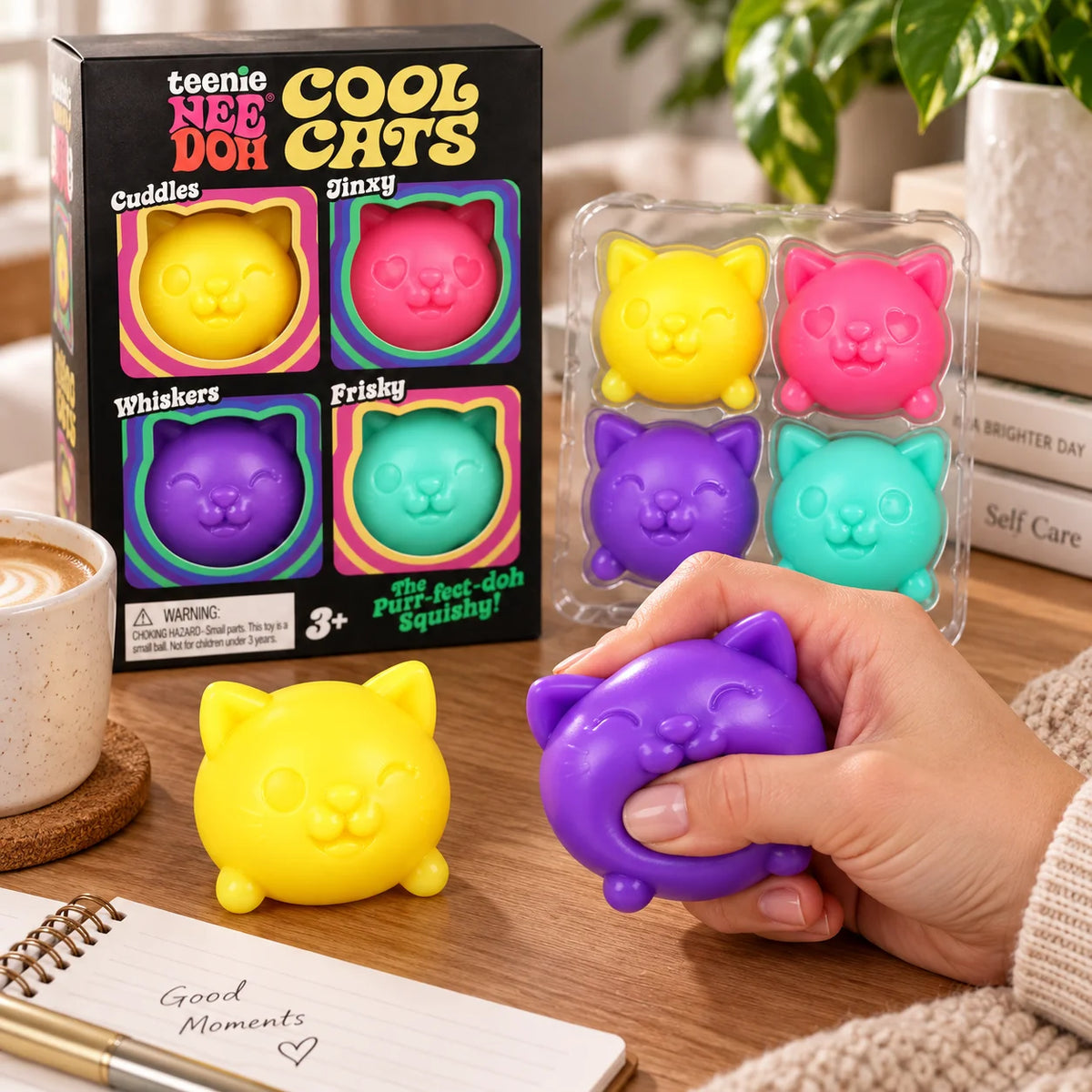 NeeDoh Cat Stress Relief Squishy Toy