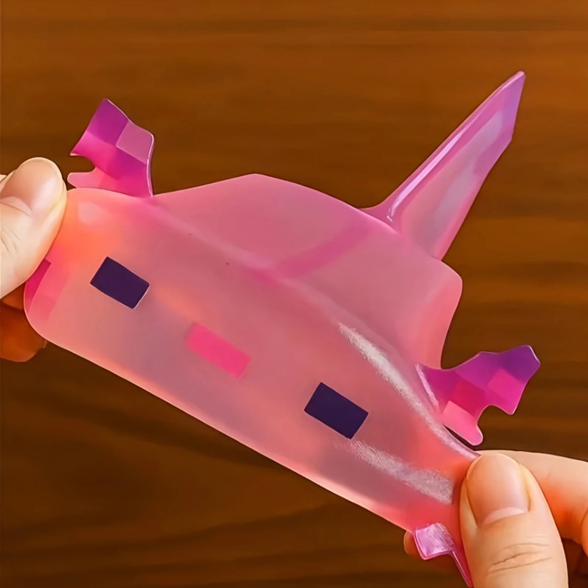 Axolotl Cube Squishy Toy