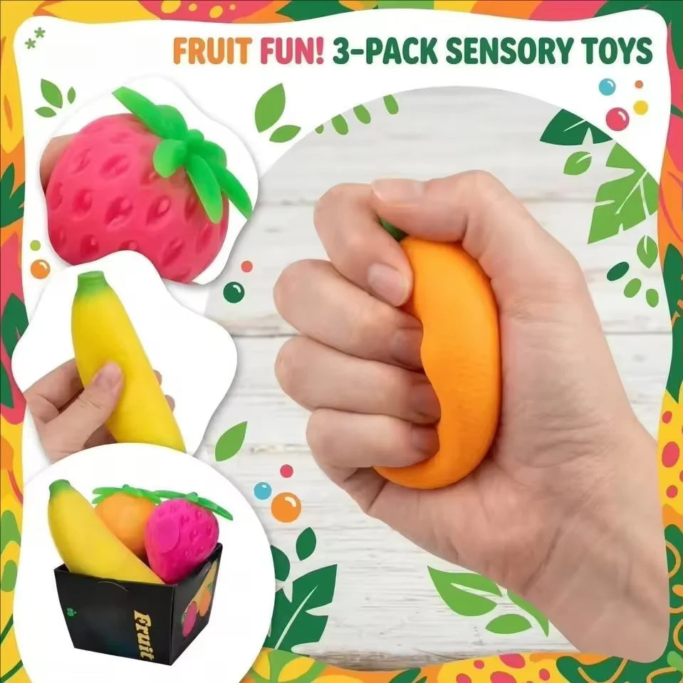 NeeDoh Fresh Fruit Squishies
