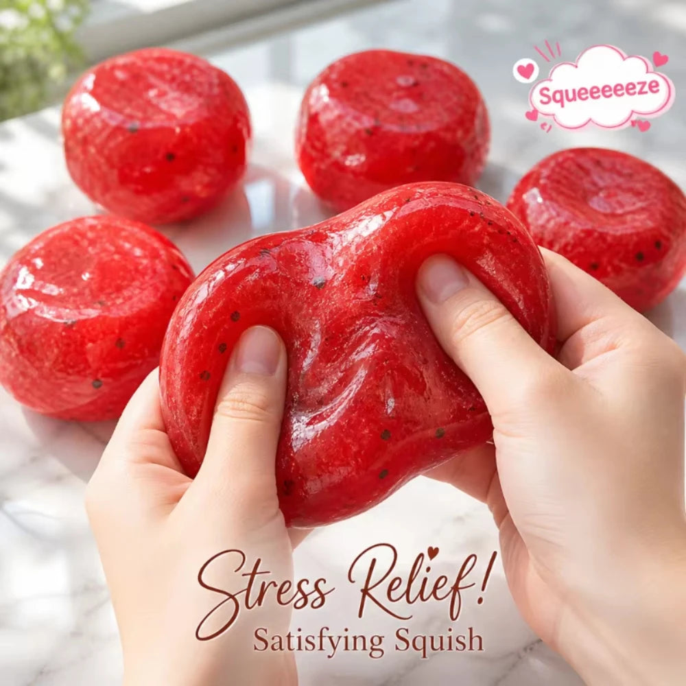 Watermelon Slushy Squishy Toy
