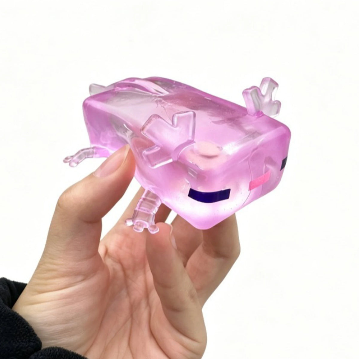Axolotl Cube Squishy Toy
