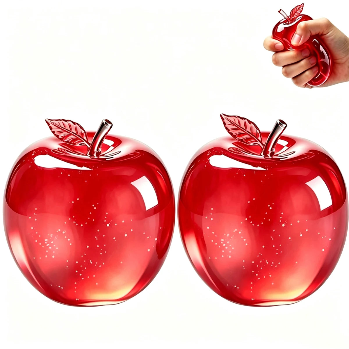 Squishy Apple Stress Ball | Slow Rise Fidget Toy