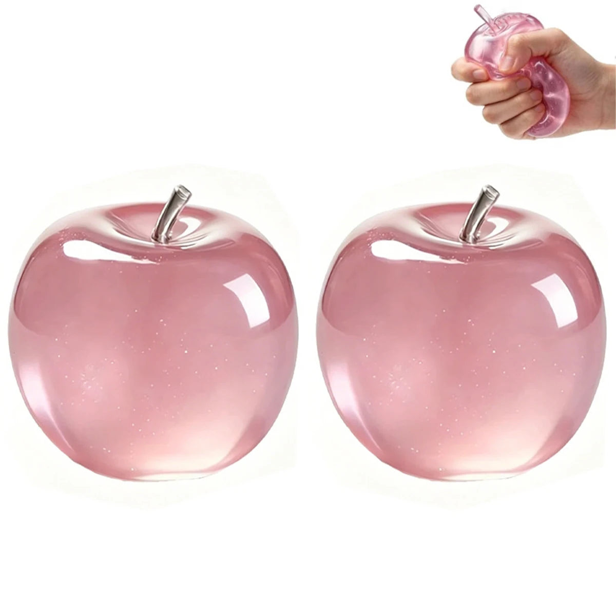 Squishy Apple Stress Ball | Slow Rise Fidget Toy