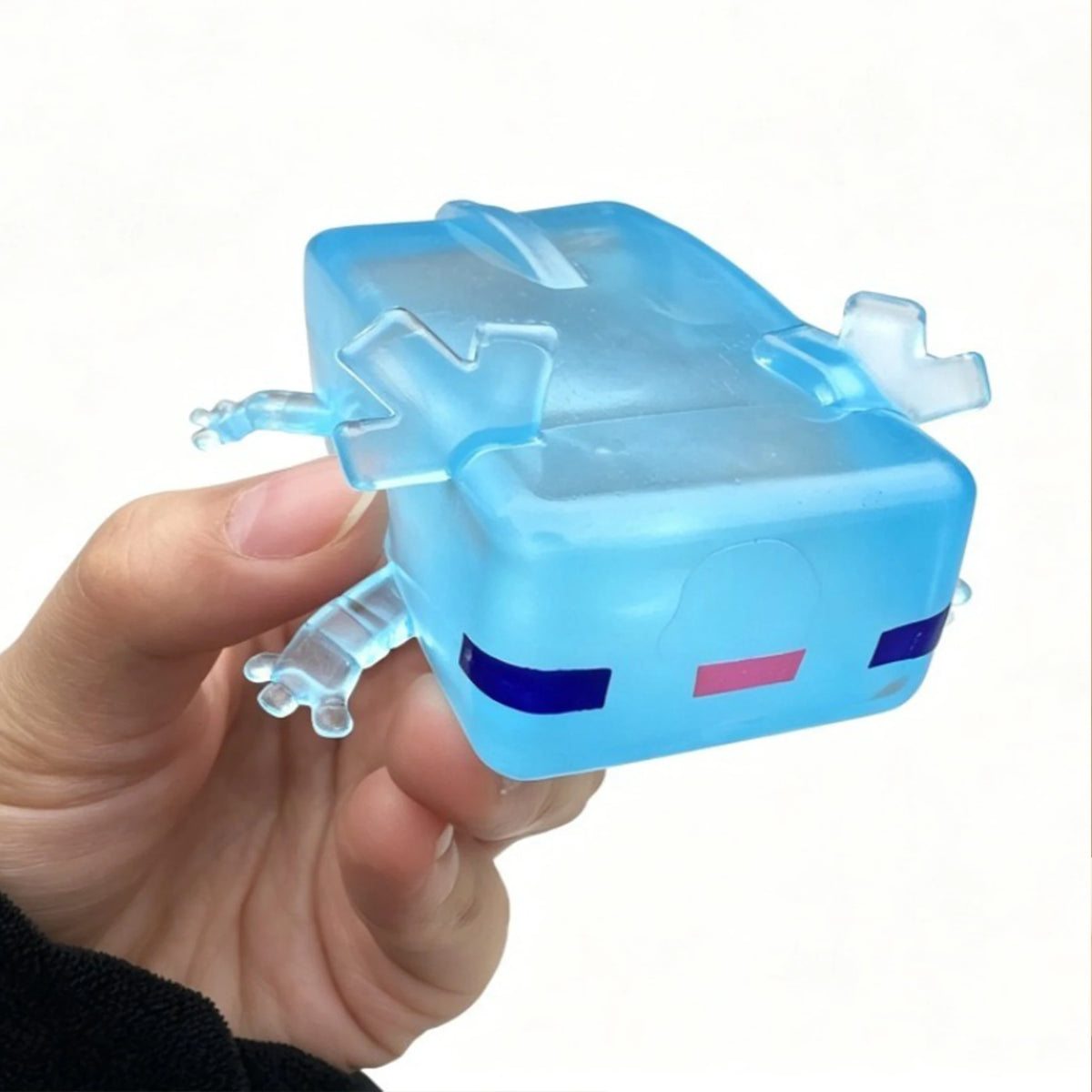 Axolotl Cube Squishy Toy
