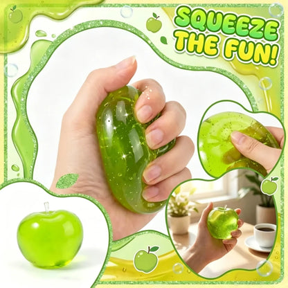 Squishy Apple Stress Ball | Slow Rise Fidget Toy