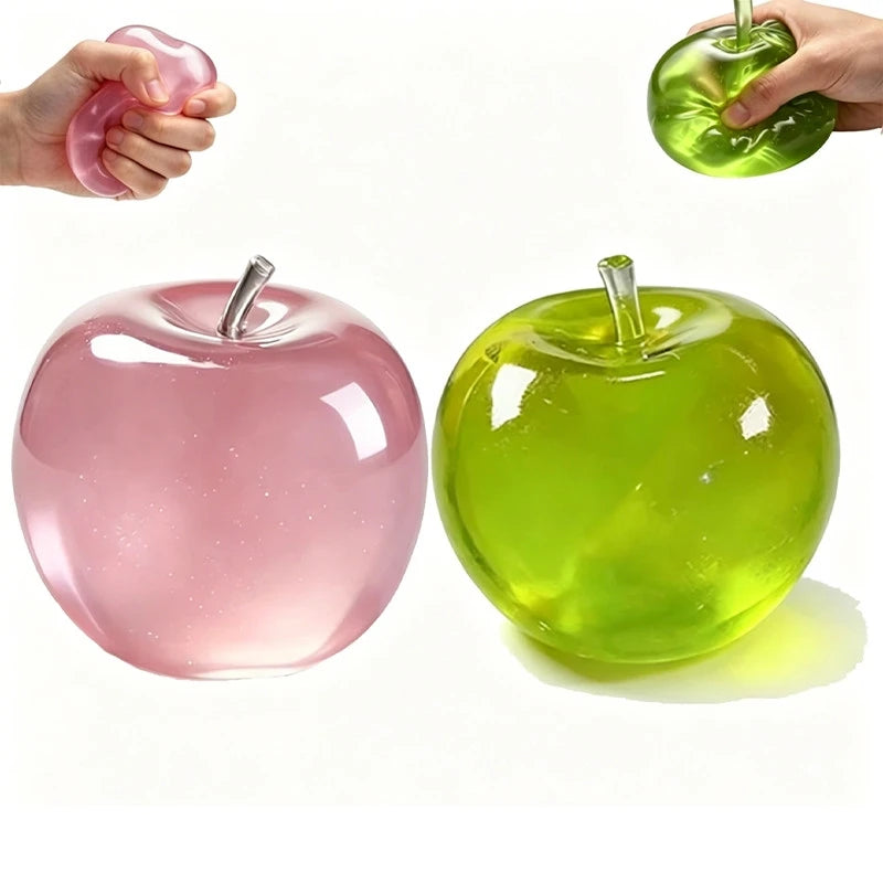 Squishy Apple Stress Ball | Slow Rise Fidget Toy