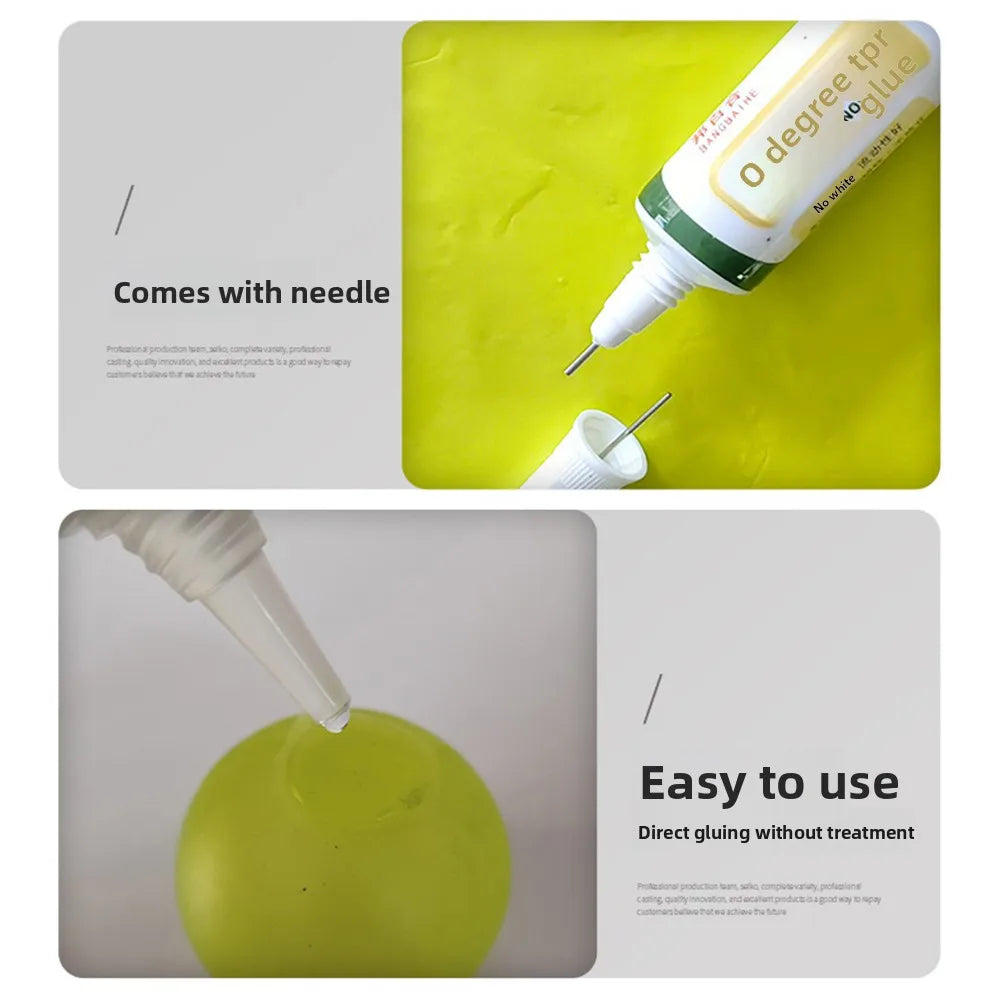 Squishy Toy Glue | Fast-Cure TPR Repair Adhesive