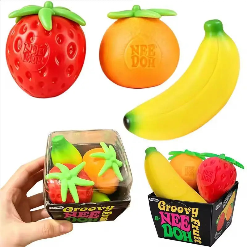 NeeDoh Fresh Fruit Squishies