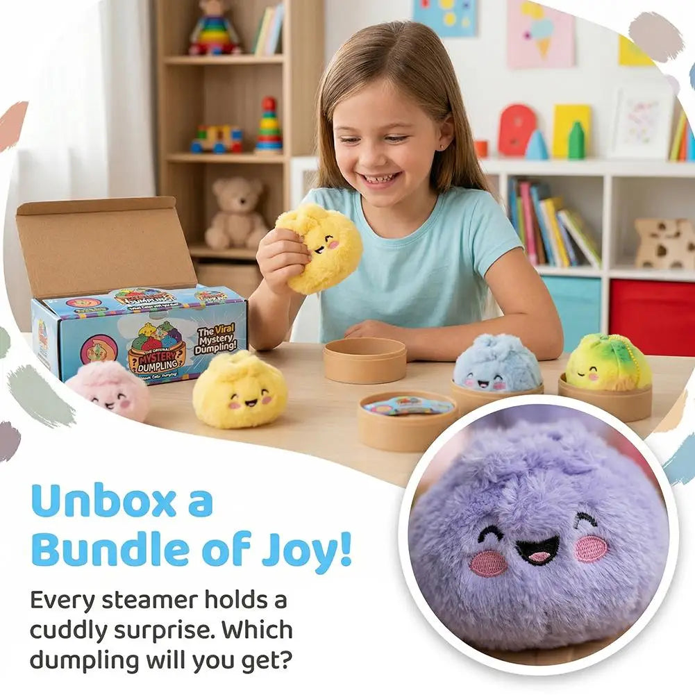1/12pcs Cute Stuffed Buns Plush Toys Decompression Kneading Music Keychains Toys Blind Boxes Ornaments Gifts Random Color